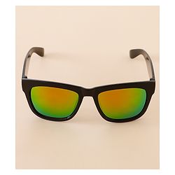 Babyhug Free Size Solid Color Sunglasses - Black & Red