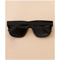 Babyhug Free Size Solid Color Sunglasses - Black & Red