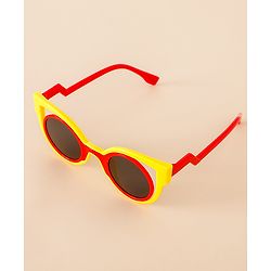 Babyhug Free Size Solid Color Sunglasses - Black & White