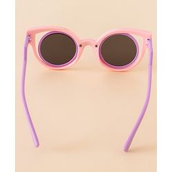 Babyhug Free Size Solid Color Sunglasses - Black & White