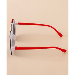 Babyhug Solid Coloured Sunglasses With Bow Applique - Black & Blue