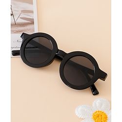 Babyhug Free Size Solid Color Sunglasses - Black