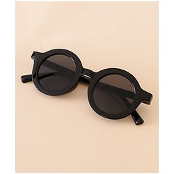 Babyhug Free Size Solid Color Sunglasses - Black