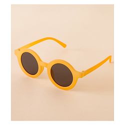Babyhug Free Size Solid Color Sunglasses - Black