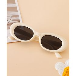 Babyhug Free Size Solid Coloured Sunglasses - Beige