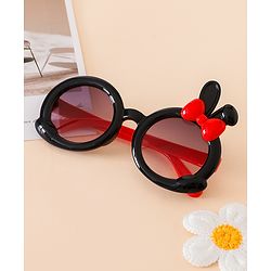 Babyhug Solid Coloured  Sunglasses With Applique - Purple