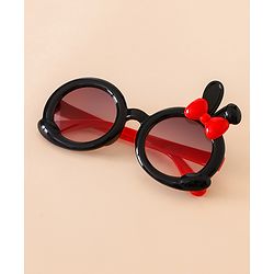 Babyhug Solid Coloured  Sunglasses With Applique - Purple