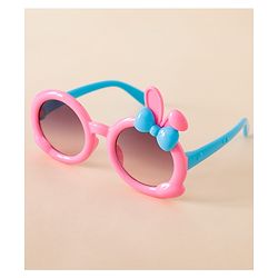 Babyhug Solid Coloured  Sunglasses With Applique - Purple