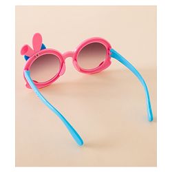 Babyhug Solid Coloured  Sunglasses With Applique - Purple