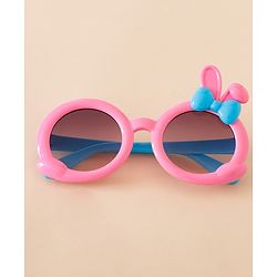 Babyhug Solid Coloured  Sunglasses With Applique - Purple