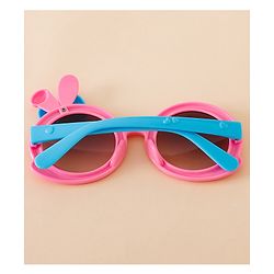 Babyhug Solid Coloured  Sunglasses With Applique - Purple