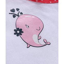 Babyhug 100% Cotton Cambric Woven Sleeveless Tie Knot Unicorn & Animals Printed Jhablas Pack of 5 - White