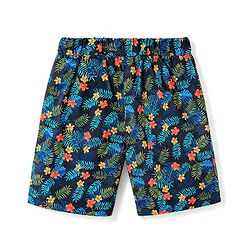 Babyhug Tafetta Water Repellant Floral Printed Swimming Trunk - Multicolor