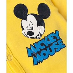 Babyhug Disney 100% Cotton Knit Full Sleeves Jhablas With Micky Mouse Graphics Pack Of 2 - Multicolor