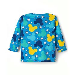 Babyhug Disney 100% Cotton Knit Full Sleeves Jhablas With Micky Mouse Graphics Pack Of 2 - Multicolor
