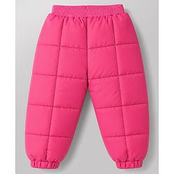 Babyhug Full Sleeves Hooded Winter Wear Set With Butterfly Print - White & Pink