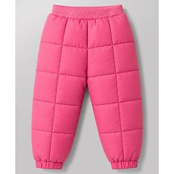 Babyhug Full Sleeves Hooded Winter Wear Set With Butterfly Print - White & Pink