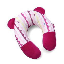 Babyhug Velour Neck Support Pillow Fish Print - Pink