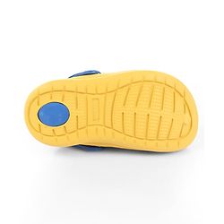 Cute Walk by Babyhug Back Strap Closure Clogs With Rocket Applique - Yellow