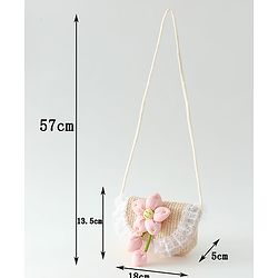 Babyhug Free Size Sling Bag with Floral Applique -Yellow