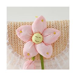 Babyhug Free Size Sling Bag with Floral Applique -Yellow