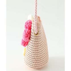 Babyhug Floral Applique Sling Bag Free Size - Orange