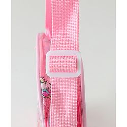 Babyhug Transparent Sling Bag With Unicorn Print - Pink