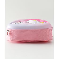 Babyhug Free Size Fashion Backpack With Unicorn Print - Yellow