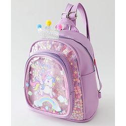 Babyhug Fashion Backpacks Free Size - Purple
