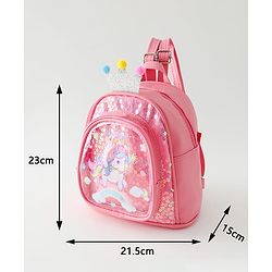Babyhug Fashion Backpacks Free Size - Purple