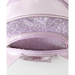 Babyhug Dreamy Glitter Kids Backpack - Purple