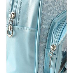 Babyhug Dreamy Glitter Kids Backpack - Purple