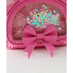 Babyhug Dreamy Glitter Kids Backpack - Purple