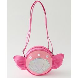 Pine Kids Sling Bag with Girl Design - Pink