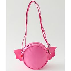 Pine Kids Sling Bag with Girl Design - Pink