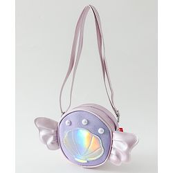 Pine Kids Sling Bag with Girl Design - Pink