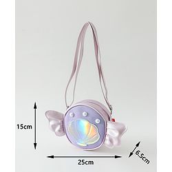 Pine Kids Sling Bag with Girl Design - Pink