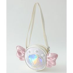Pine Kids Sling Bag with Girl Design - Pink