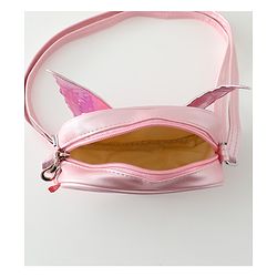 Babyhug Flutter Wings Kids Sling  Bag - Pink