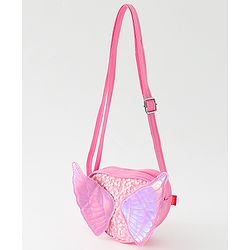 Babyhug Flutter Wings Kids Sling  Bag - Pink
