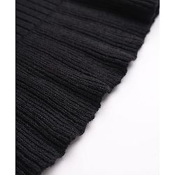 Babyhug Knit Full Sleeves Hearts Embroidered Pullover Sweater - Black