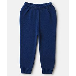 Babyhug Knit Full Sleeves Color Block Sweater Set - Yellow