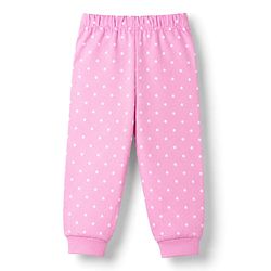 Babyhug 100% Cotton Knit Half Sleeves T-Shirt & Pyjama Night Suit With Cat & Polka Dot Print - Pink