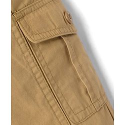 Babyhug 100% Cotton Woven Pant with Cargo Pocket in Khaki
