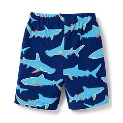 Babyhug 100% Cotton Knit Half Sleeves Sea Life Printed Co-Ords T-Shirt & Shorts Night Suit - Navy Blue
