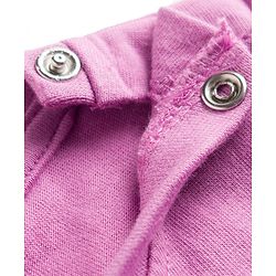 Babyhug 100% Cotton Knit Full Sleeves T-Shirt & Pyjama Night Suit With Giraffe & Heart Print - Pink