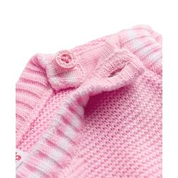 Babyhug Knit Sleeveless Solid Color Pullover Vest - Pink
