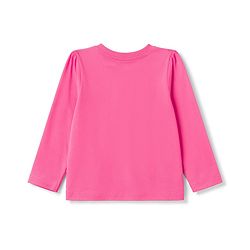 Babyhug 100% Cotton Knit Full Sleeves T-Shirt & Pyjama Night Suit With Cupcake & Heart Print - Pink