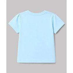 Babyhug 100% Cotton Knit Half Sleeves T-Shirts With Heart & Text Print Pack of 3 - Multicolor