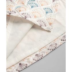 Babyhug Woven Full Sleeves Floral Embroidered Dhoti Kurta Set - White